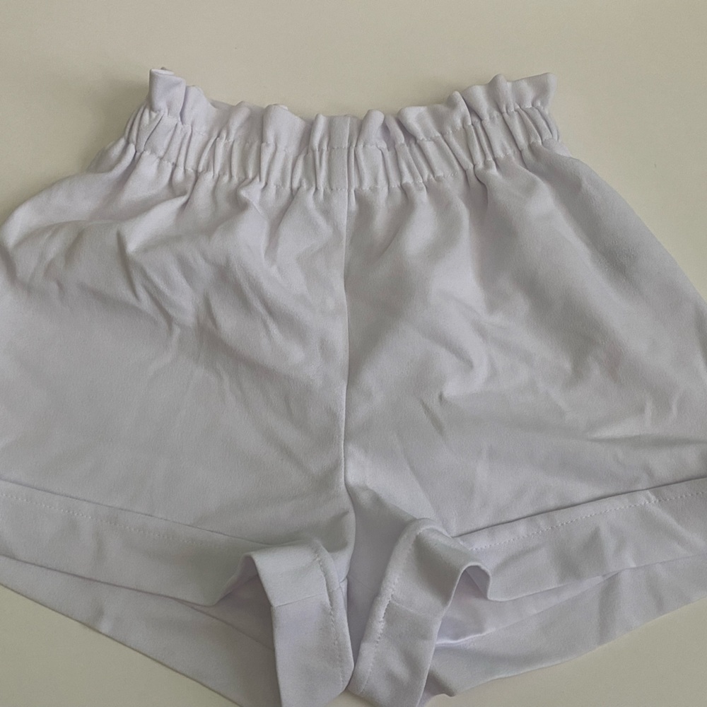 Work pants / no pockets , going out cute white shorts
